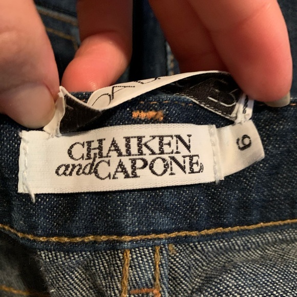 CHAIKEN and CAPONE size 6 jeans - Picture 3 of 3